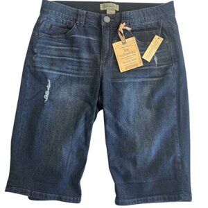 Democracy NEW NWT size 16W denim Bermuda shorts